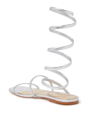 Celeste Ankle Spiral Sandals